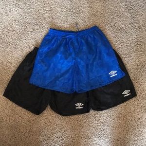 Boys’ UMBRO soccer shorts